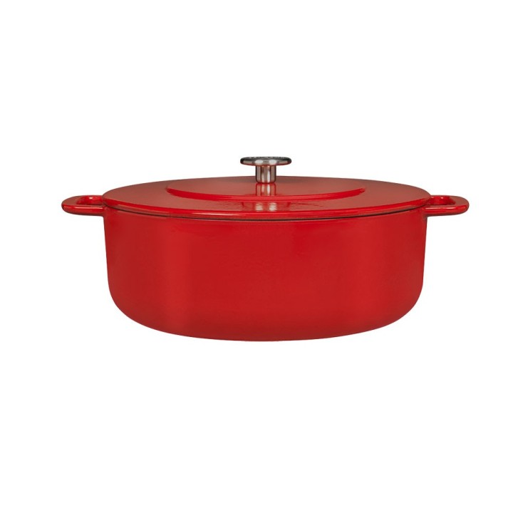 Cacerola alta 28cm roja Combekk Sous-Chef | Paelleros Roger