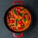 Cacerola alta 28cm roja Combekk Sous-Chef