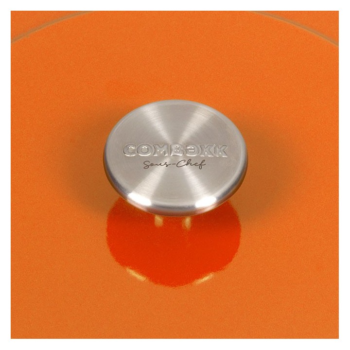 Cacerola alta 28cm naranja Combekk Sous-Chef | Paelleros Roger