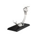 Jamonera Afinox Pectus con base de silestone negro estelar