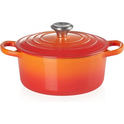 Cocotte redonda Evolution Le Creuset Volcánico 20cm