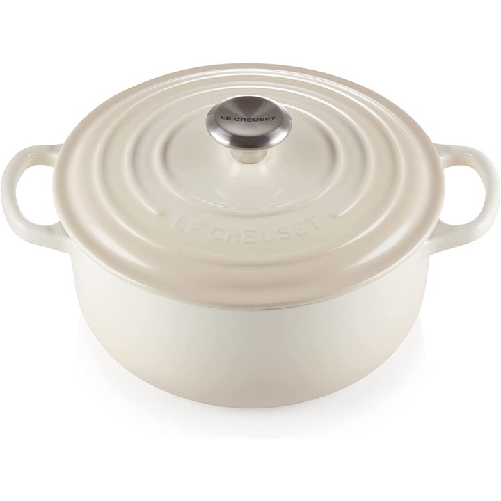 Cocotte redonda Evolution Merengue 20 cm | Paelleros Roger