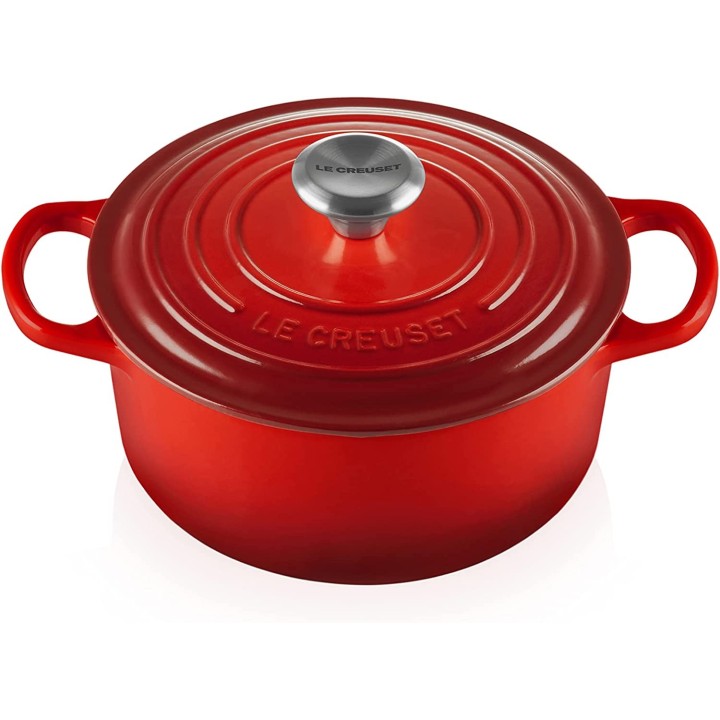 Cocotte redonda Evolution Cereza 22 cm | Paelleros Roger