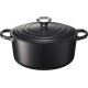 Cocotte redonda Evolution Le Creuset Negro Mate 26 cm