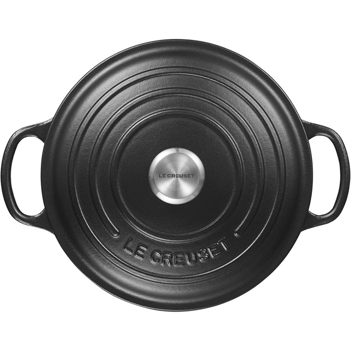 Cocotte redonda Evolution Le Creuset Negro mate 26cm | Paelleros Roger