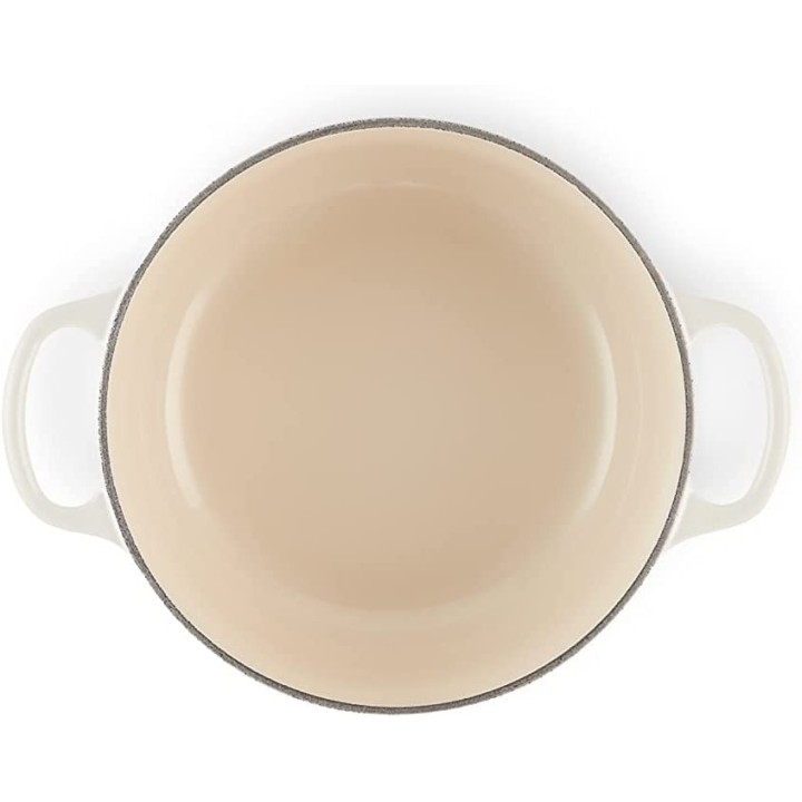 Cocotte redonda Evolution Le Creuset Merengue 26cm | Paelleros Roger
