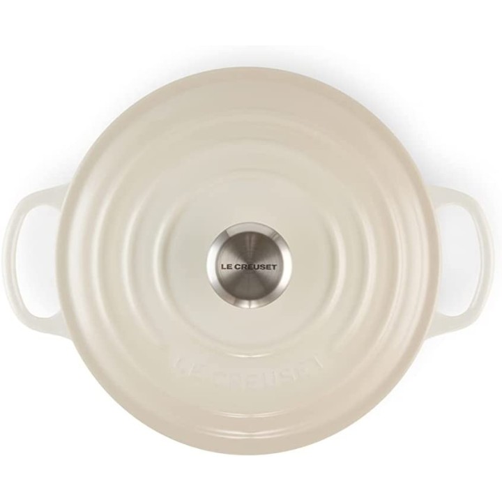 Cocotte redonda Evolution Le Creuset Merengue 26cm | Paelleros Roger