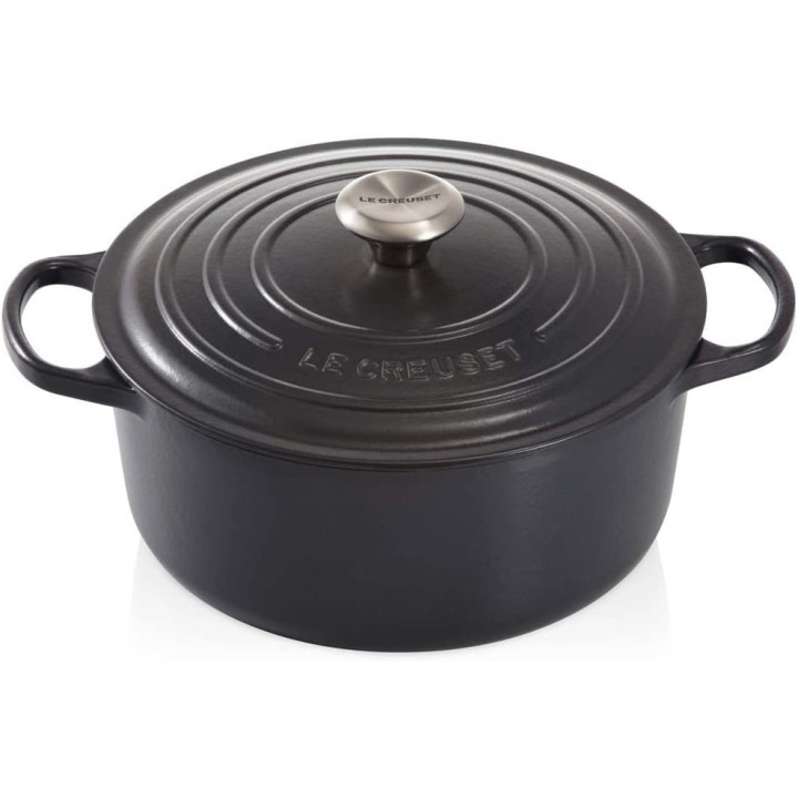Cocotte redonda evolution Le Creuset negro mate 28cm | Paelleros Roger