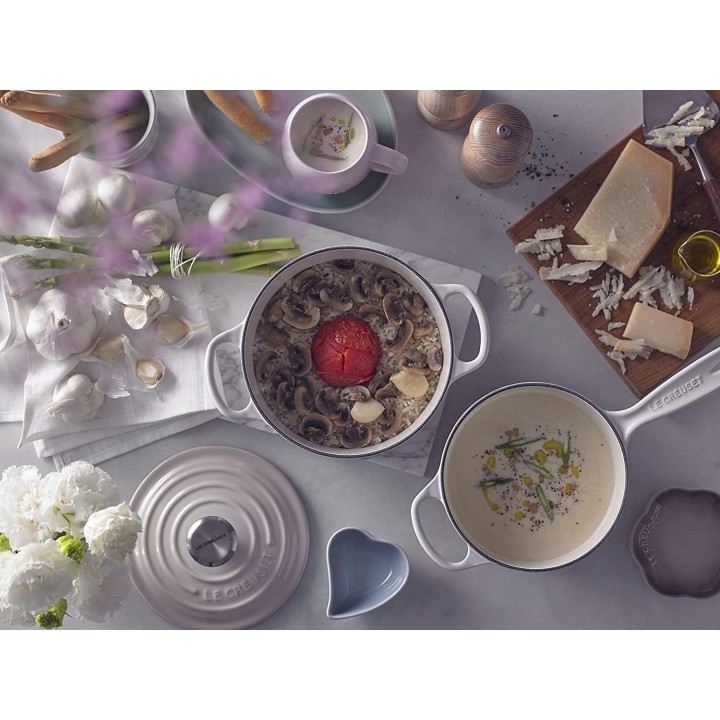Cocotte redonda Evolution Le Creuset Merengue 28cm | Paelleros Roger