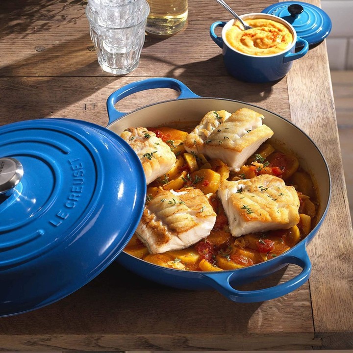 Cocotte redonda Evolution Le Creuset Cereza 34cm | Paelleros Roger