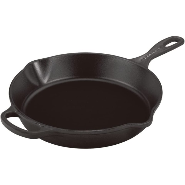 Sartén Skillet Alta Le Creuset Hierro Fundido 26 cm Negro Mate | Paelleros Roger