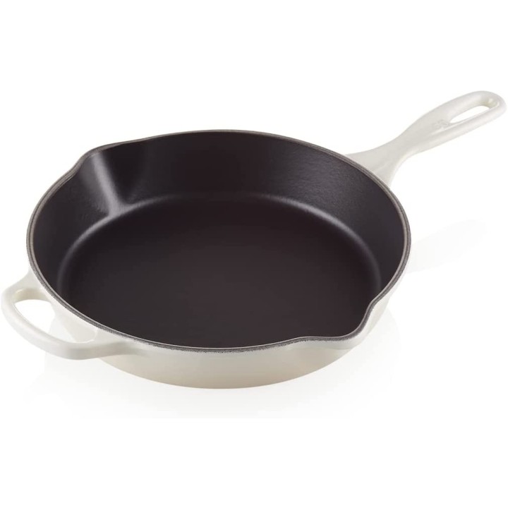 Sartén Skillet Alta Le Creuset Merengue 26 cm  | Paelleros Roger