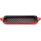 Parrilla Grill Rectangular Le Creuset Tradition Hierro Fundido 32 cm Cereza