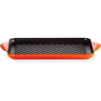 Parrilla Tradition Grill Rectangular Le Creuset volcanico 21 x 38 cm