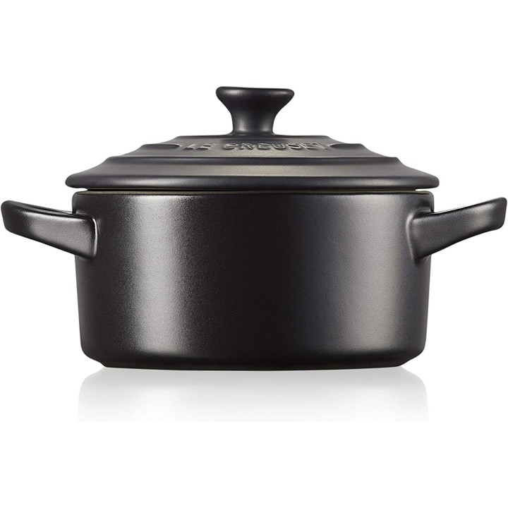 Mini cocotte redonda negro onyx 10cm | Paelleros Roger