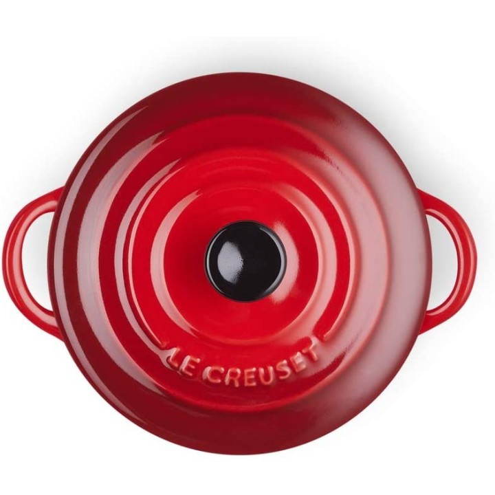 Mini Cocotte Hierro Fundido 10 cm Cereza | Paelleros Roger