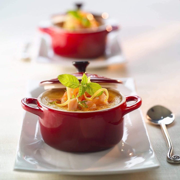 Mini Cocotte Hierro Fundido 10 cm Cereza | Paelleros Roger