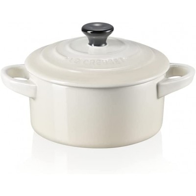 Mini cocotte redonda merengue 10cm Le Creuset