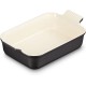 Bandeja Rectangular Heritage negro onyx 26cm Le Creuset