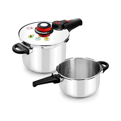 Duo Olla a presión 4 + 6L Selecta Monix