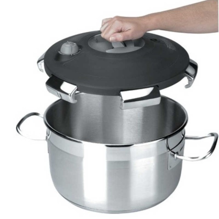 Olla Exprés Profesional Lacor Chef Luxe 18L | Paelleros Roger