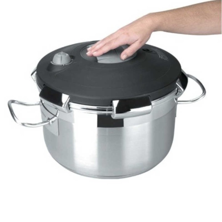Olla Exprés Profesional Lacor Chef Luxe 18L | Paelleros Roger