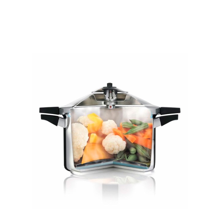 Set de Ollas a Presión Kuhn Rikon Duromatic Inox con asas 4 + 6L - 24CM | Paelleros Roger