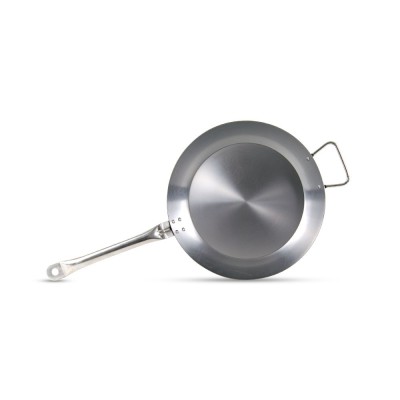 Sartén de acero pulido 36 cm sin antiadherente | Paelleros Roger