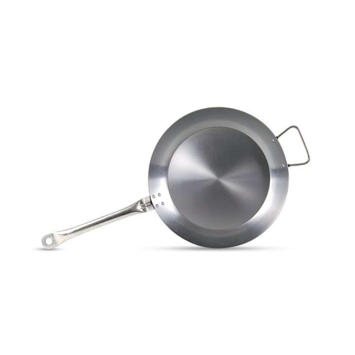 Sartén de acero pulido 36 cm sin antiadherente | Paelleros Roger