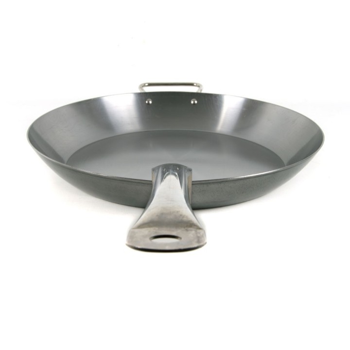 Sartén de acero pulido 36 cm sin antiadherente | Paelleros Roger