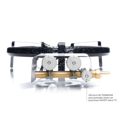 Hornillo Flames VLC GT-250 de 25cm para interior