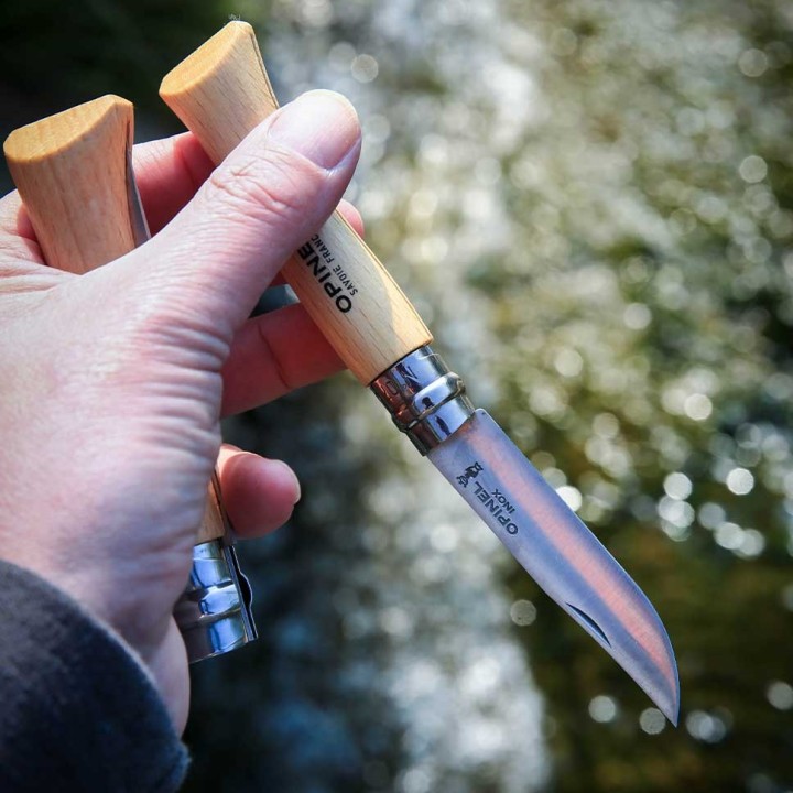 Navaja Opinel nº 7 Inox - 8 cm | Paelleros Roger