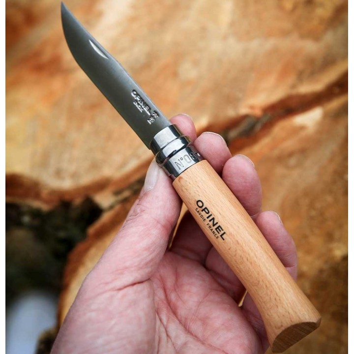 Navaja Opinel nº 8 Inox - 8,5 cm | Paelleros Roger