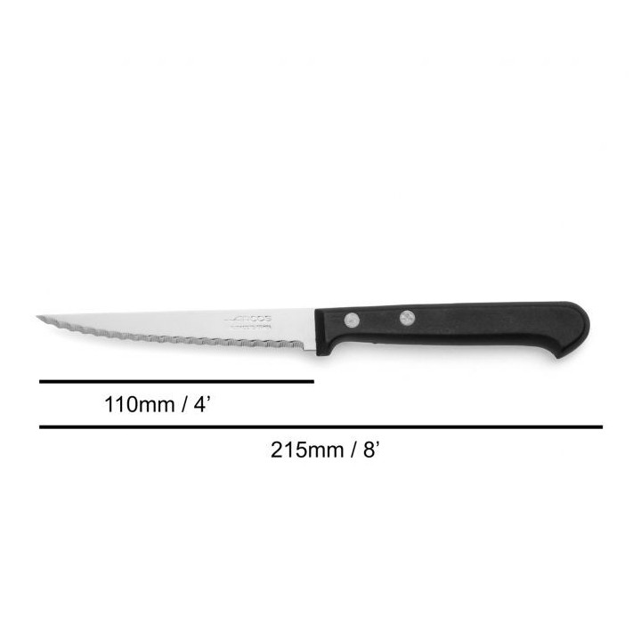 Cuchillo Chuletero Arcos de 110mm (803000) | Paelleros Roger