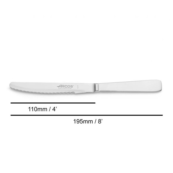 Cuchillo de postre Arcos 110mm | Paelleros Roger