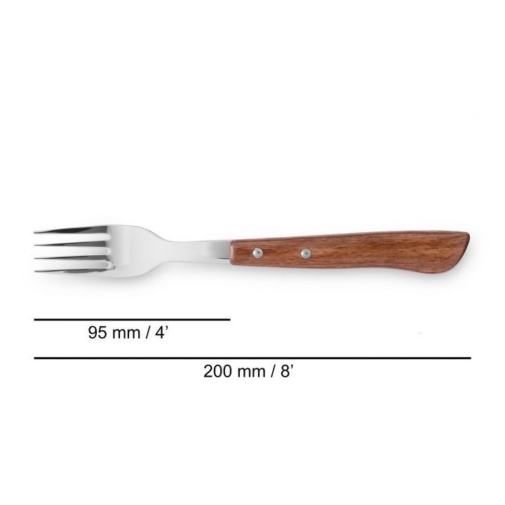 Tenedor Arcos de 90mm (803900) | Paelleros Roger
