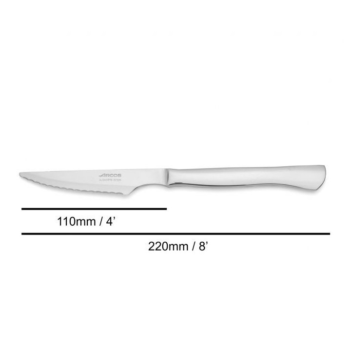 Cuchillo Chuletero Arcos de 110mm (702000) | Paelleros Roger