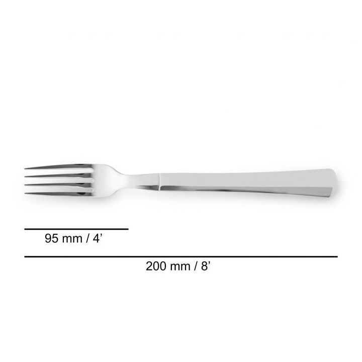Tenedor Arcos de 90mm (702100) | Paelleros Roger