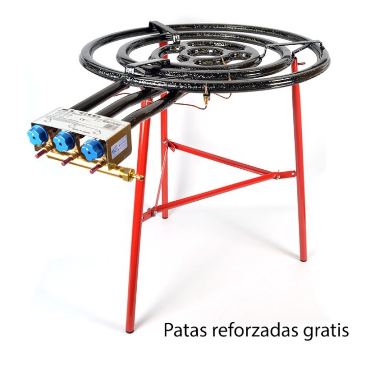 Paellero Gas Nataural El Cid L-70 PROF +GAS de 70cm