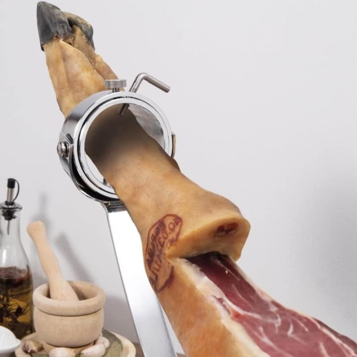 Soporte Jamonero Basculante y giratorio 3 Claveles 01748 | Paelleros Roger