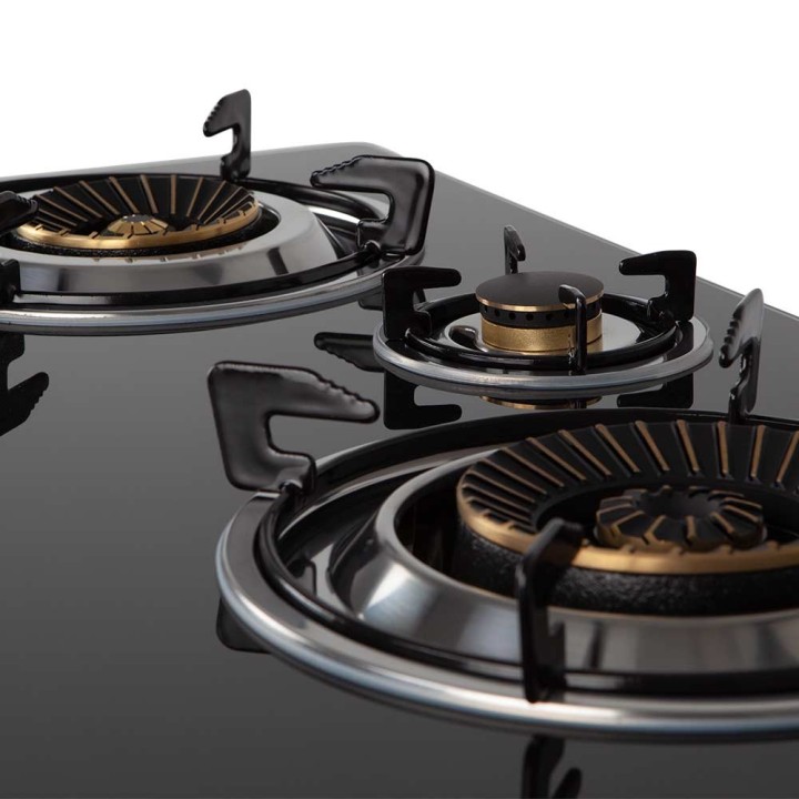 Hornillo de gas 3 fuegos - triple corona - para interior | Paelleros Roger