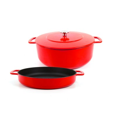 Pack de Cacerolas Combekk Sous-Chef - Color Rojo