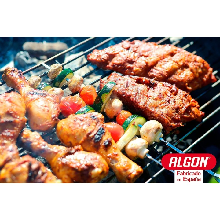 Parrilla doble Algon 25x30cm | Paelleros Roger