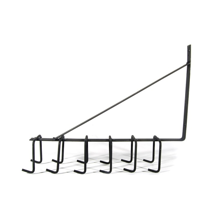 Soporte Paellas para pared - 6 ganchos | Paelleros Roger
