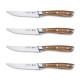 Set 4 Cuchillos Chuleteros Kobe - 3 Claveles 1046