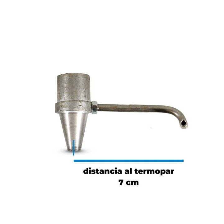 Paellero MA-BEL 23 cm 70mm cánula termopar (7 cm)