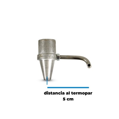 Boquilla Adaptador paellero MABEL 50 mm para termopar