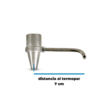 Boquilla Adaptador paellero MABEL 70 mm para termopar
