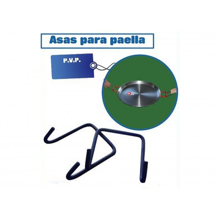Asas de hierro para transportar paellas | Paelleros Roger