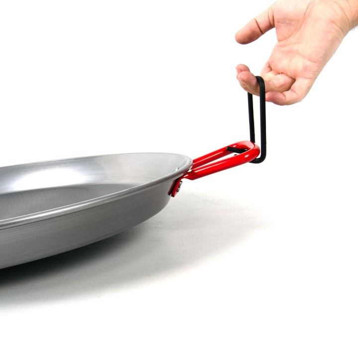 Asas de hierro para transportar paellas | Paelleros Roger